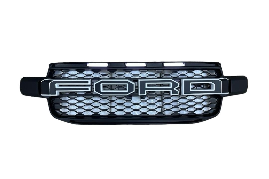 FORD RANGER T9 2023-2024 LEDLİ ÖN PANJUR BEYAZ LED BEYAZ YAZI