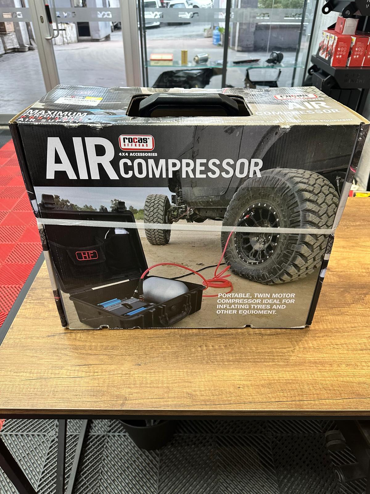 İKİZ KOMPRESÖRLÜ TAŞINABİLİR HAVA KAYNAĞI CKMTP12V