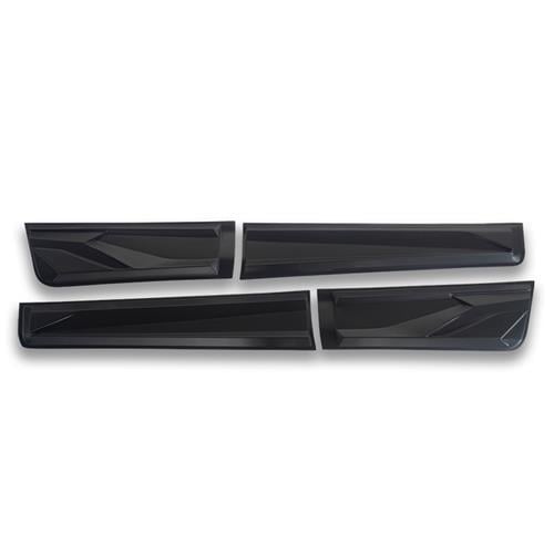 KAPI ÜZERİ KAPLAMA SETİ SİYAH ABS PLASTİK ISUZU D-MAX 2020 VE SONRASI