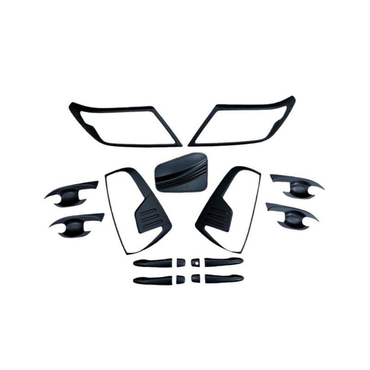 KAPLAMA SETİ FULL KIT SİYAH RENK NISSAN NAVARA 2021 VE SONRASI