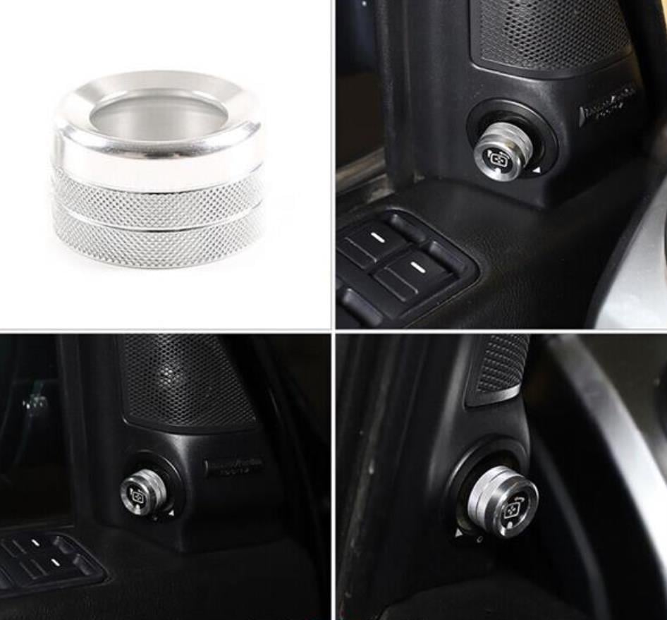 LAND ROVER DISCOVERY 3 AYNA AYARLAMA DÜĞMESİ KAPLAMASI GRİ