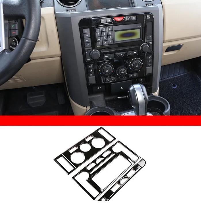 LAND ROVER DISCOVERY 3 ORTA KONSOL KAPLAMA SETİ SİYAH