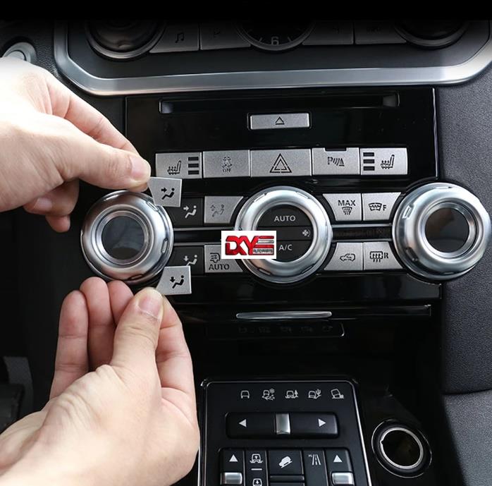 LAND ROVER DISCOVERY 4 ORTA KONSOL KLİMA TUŞ TAKIMI KAPLAMA SETİ