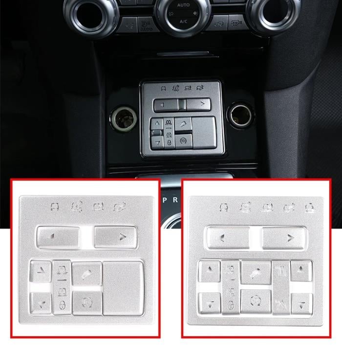 LAND ROVER DISCOVERY 4 SÜRÜŞ MODU TUŞ TAKIMI KAPLAMA SETİ GRİ-1
