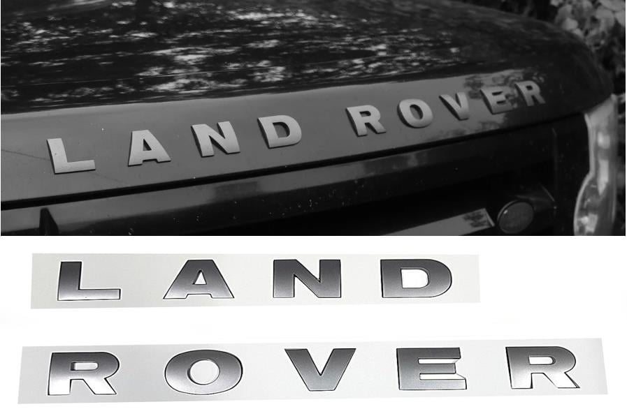 LAND ROVER ÖN KAPUT ÜSTÜ YAZI FÜME DISCOVERY 3-4