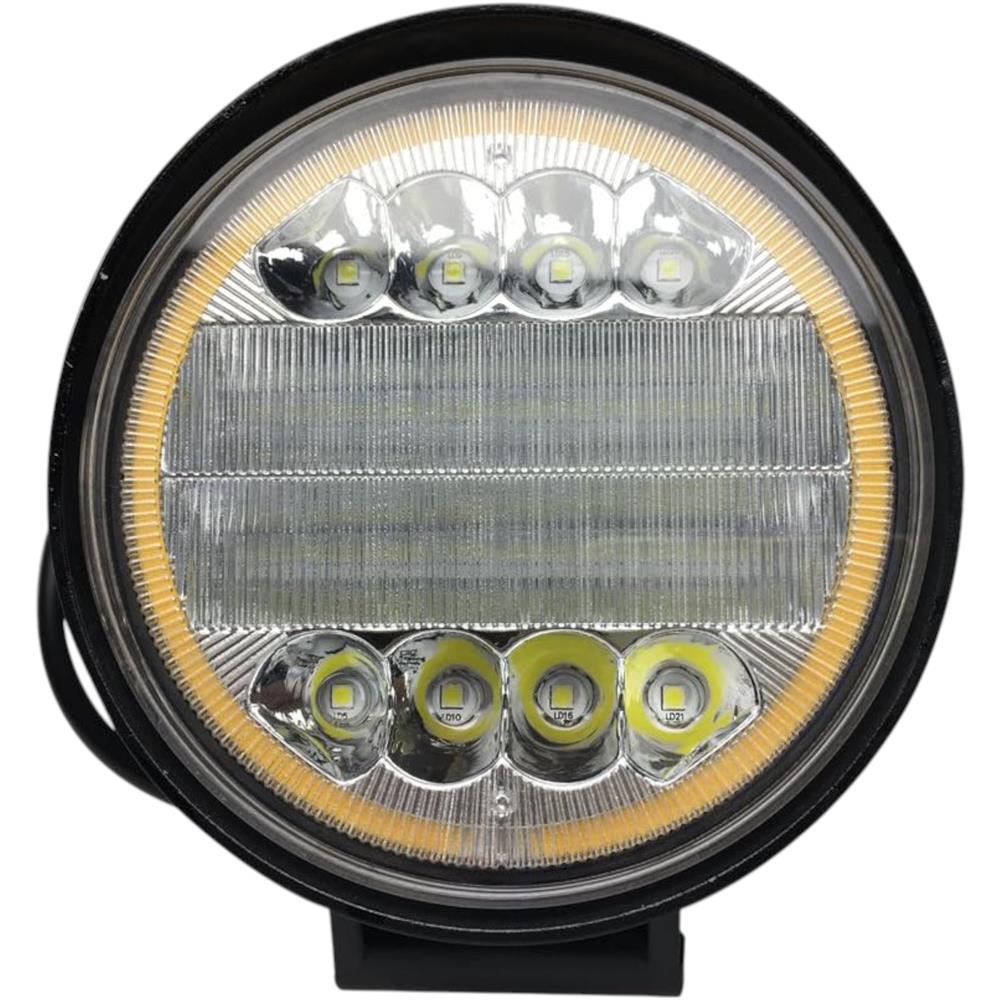 LED ÇALIŞMA LAMBASI OVAL (BEYAZ-TURUNCU)42w-11cm