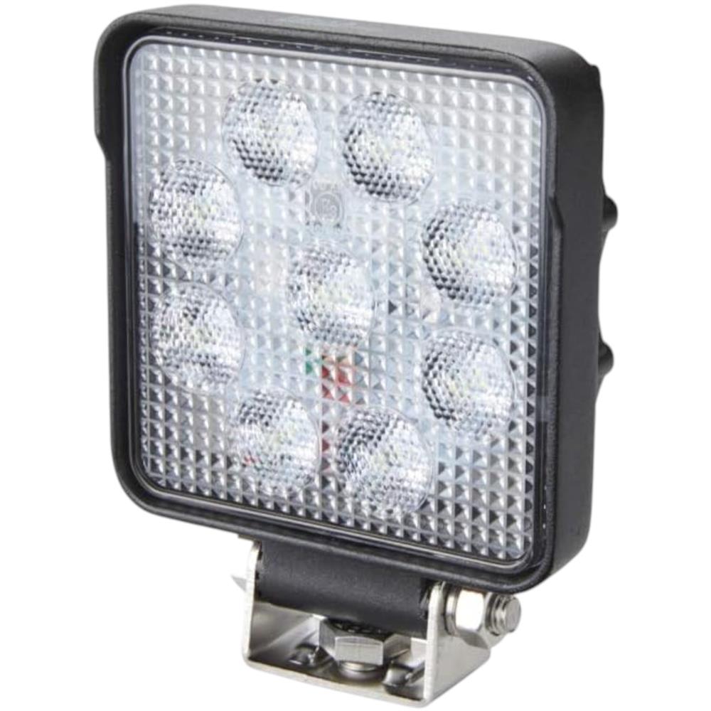 LED KARE 9 LEDLİ ÇALIŞMA LAMBASI 27W - 10,5cm  