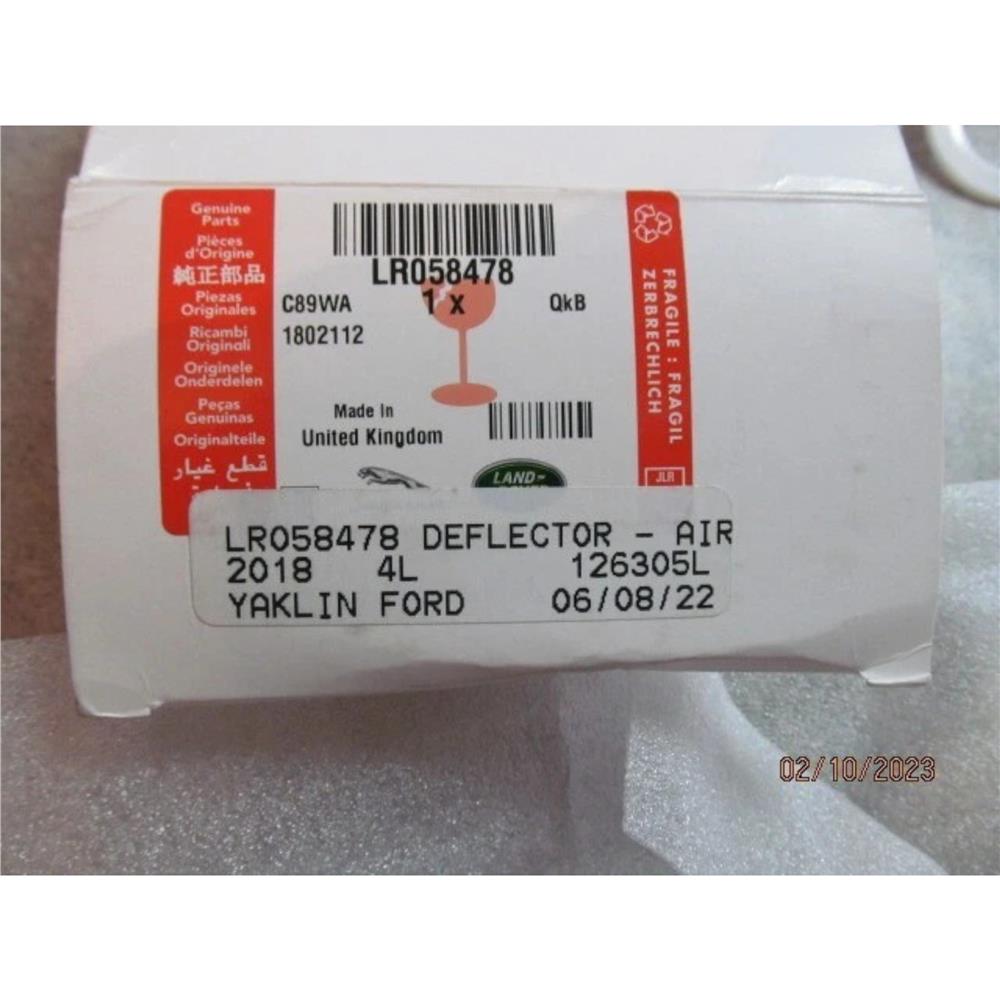 LR058478 HAVA YÖN ÇEV.DEFLEKTÖR SOL ÖN DISCOVERY SPORT