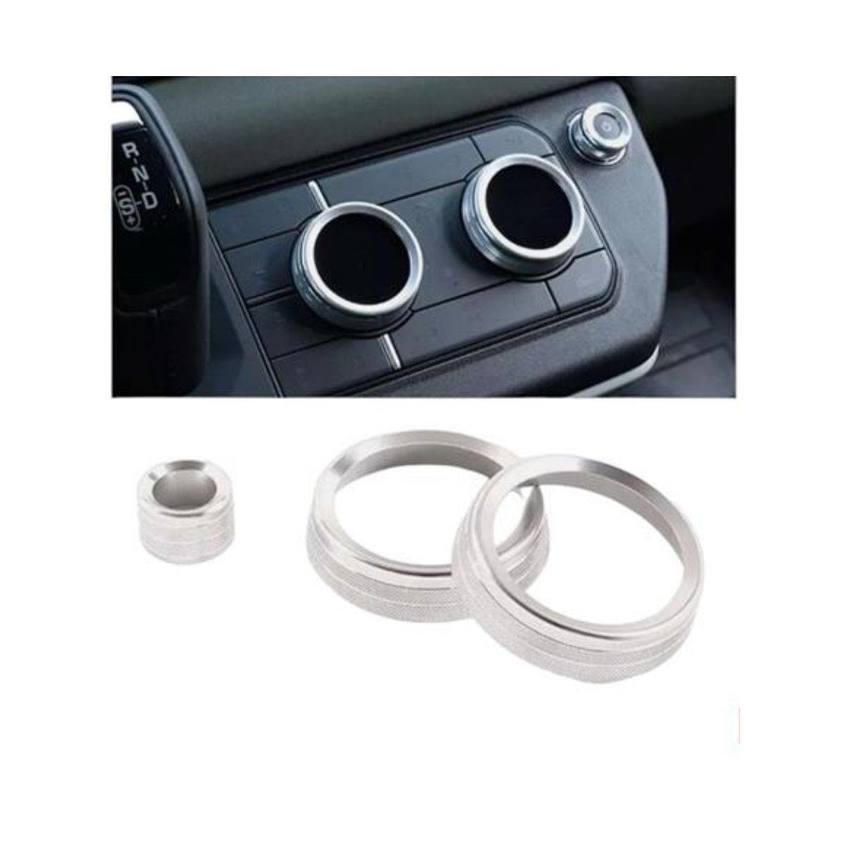 NEW DEFENDER ORTA KONSOL DÜĞME KAPAK SETİ GRİ