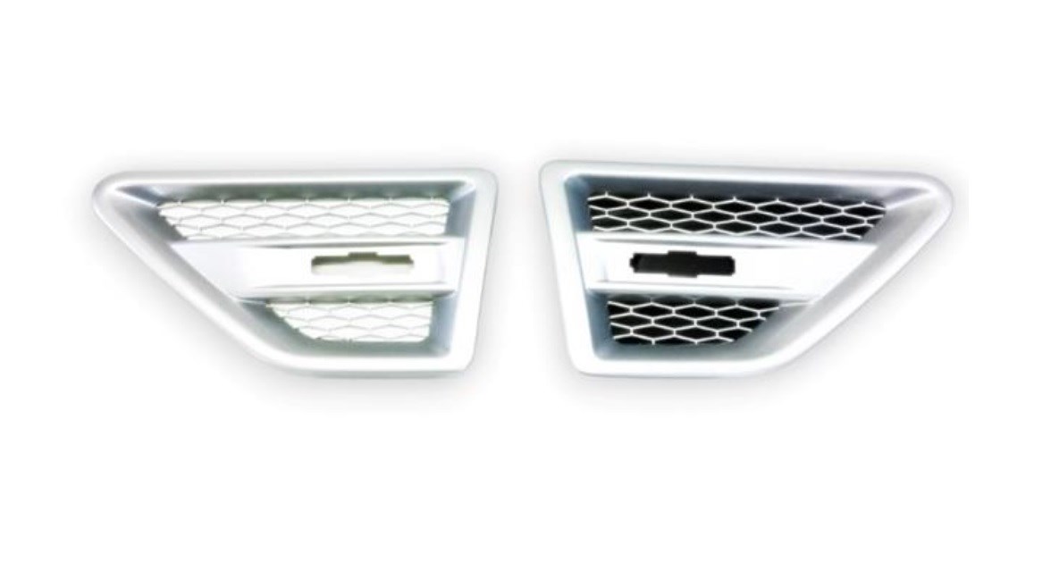 ÖN ÇAMURLUK HAVALANDIRMA IZGARASI SAĞ-SOL SET GRİ FREELANDER 2 LR001658 - LR0016601