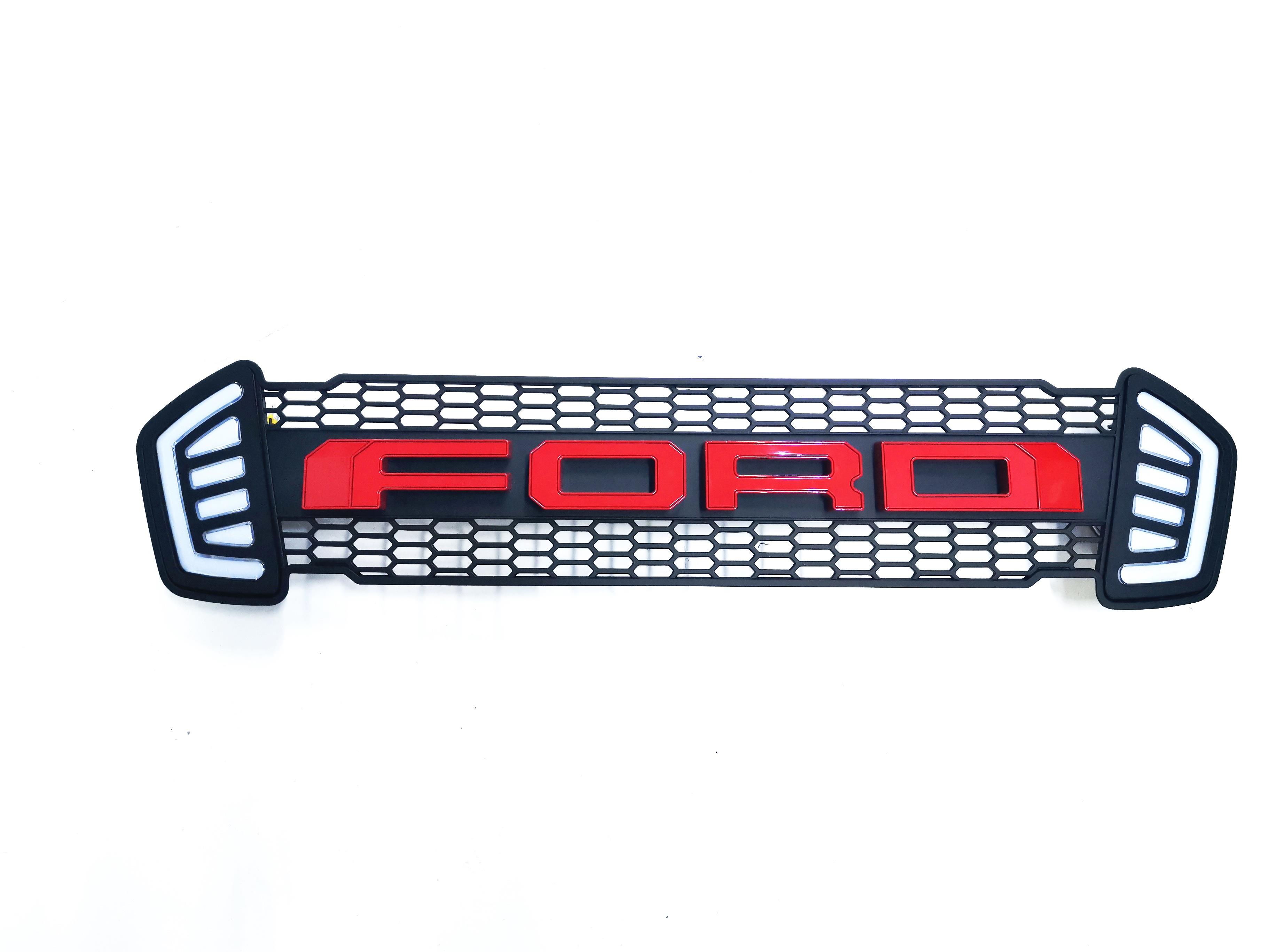ÖN PANJUR GÜNDÜZ LEDLİ KIRMIZI FORD RANGER T7