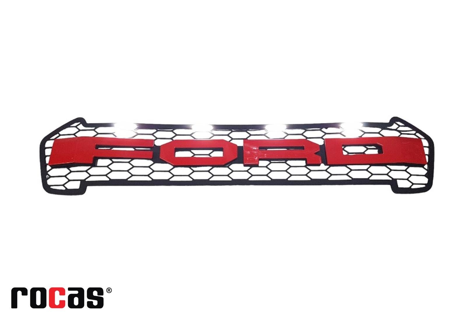 ÖN PANJUR LEDLİ RAPTOR TİP KIRMIZI FORD RANGER T7