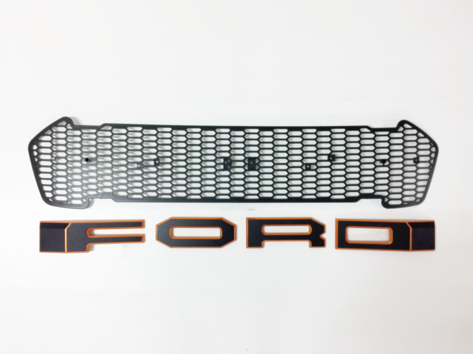 ÖN PANJUR SİYAH-TURUNCU FORD RANGER T7 