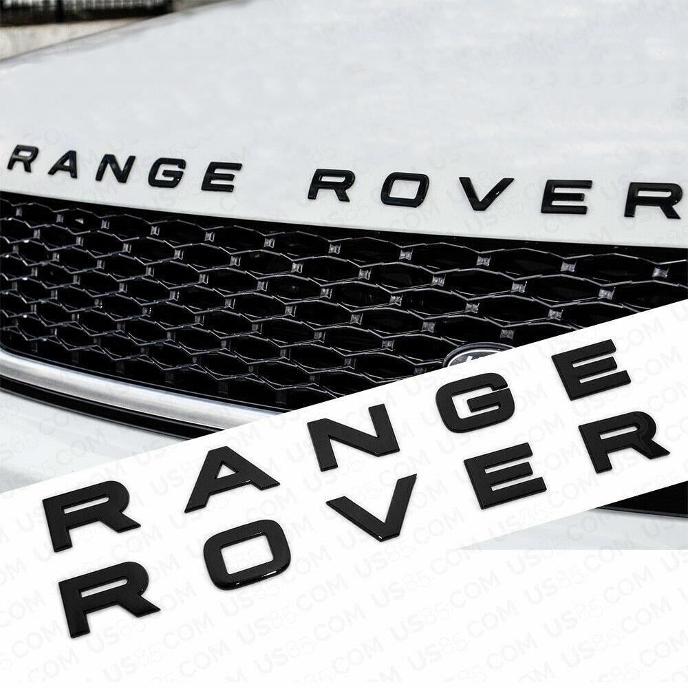 RANGE ROVER SPORT ÖN KAPUT ÜSTÜ YAZI SİYAH