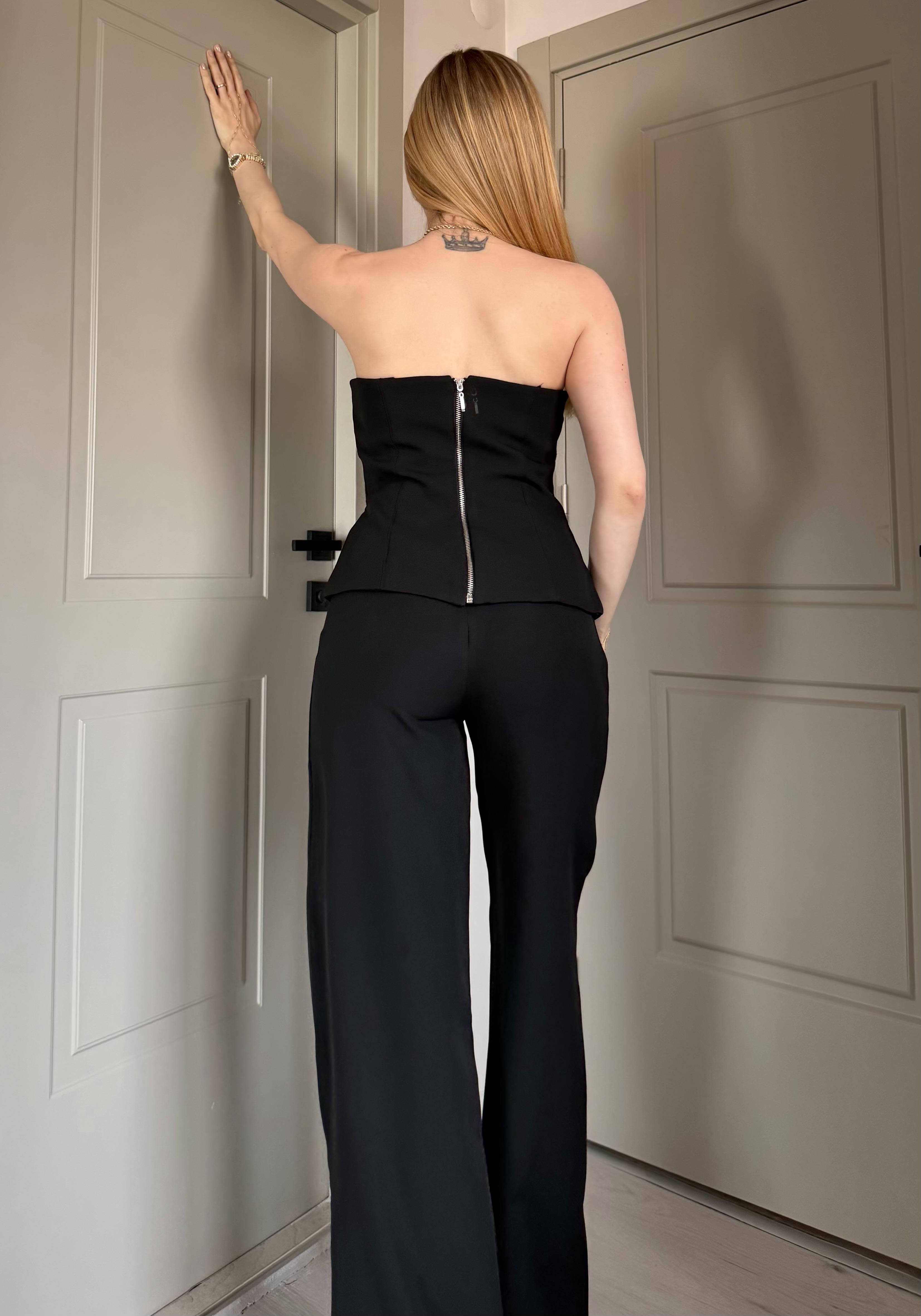 Atlas Kumaş Signature Noir Form Takım
