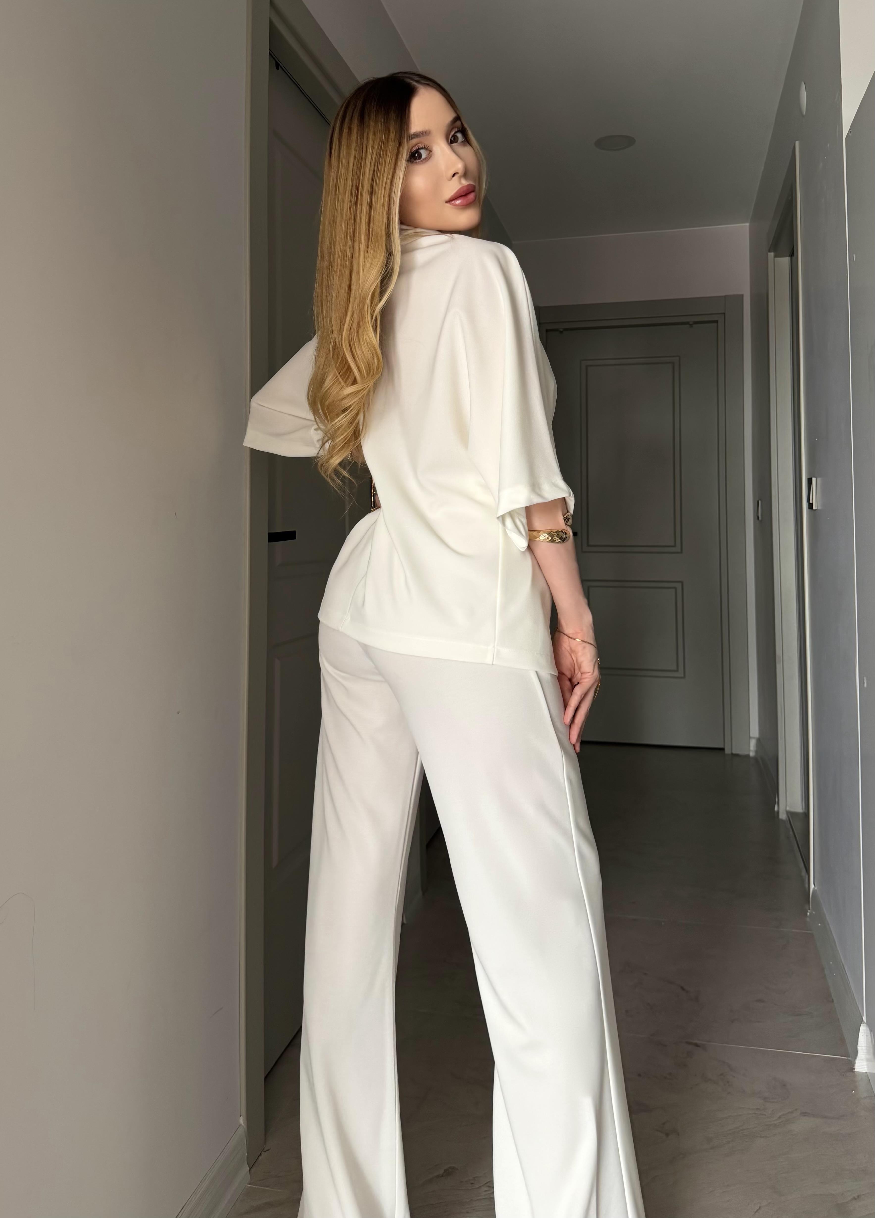 Chic Drape Gold Chain Elegance Takım