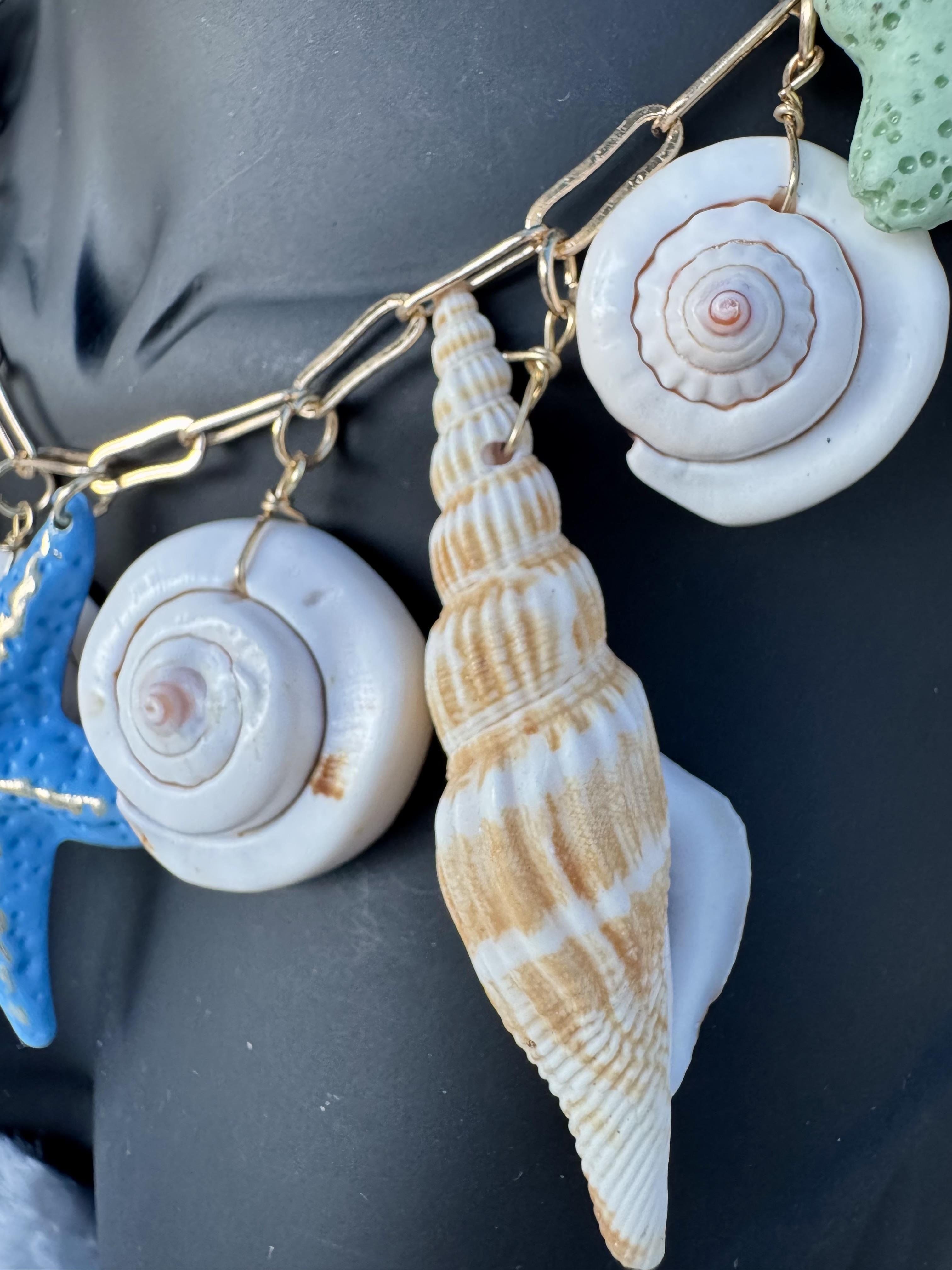 Deniz Kabuklu Oceana Dreams Kolye