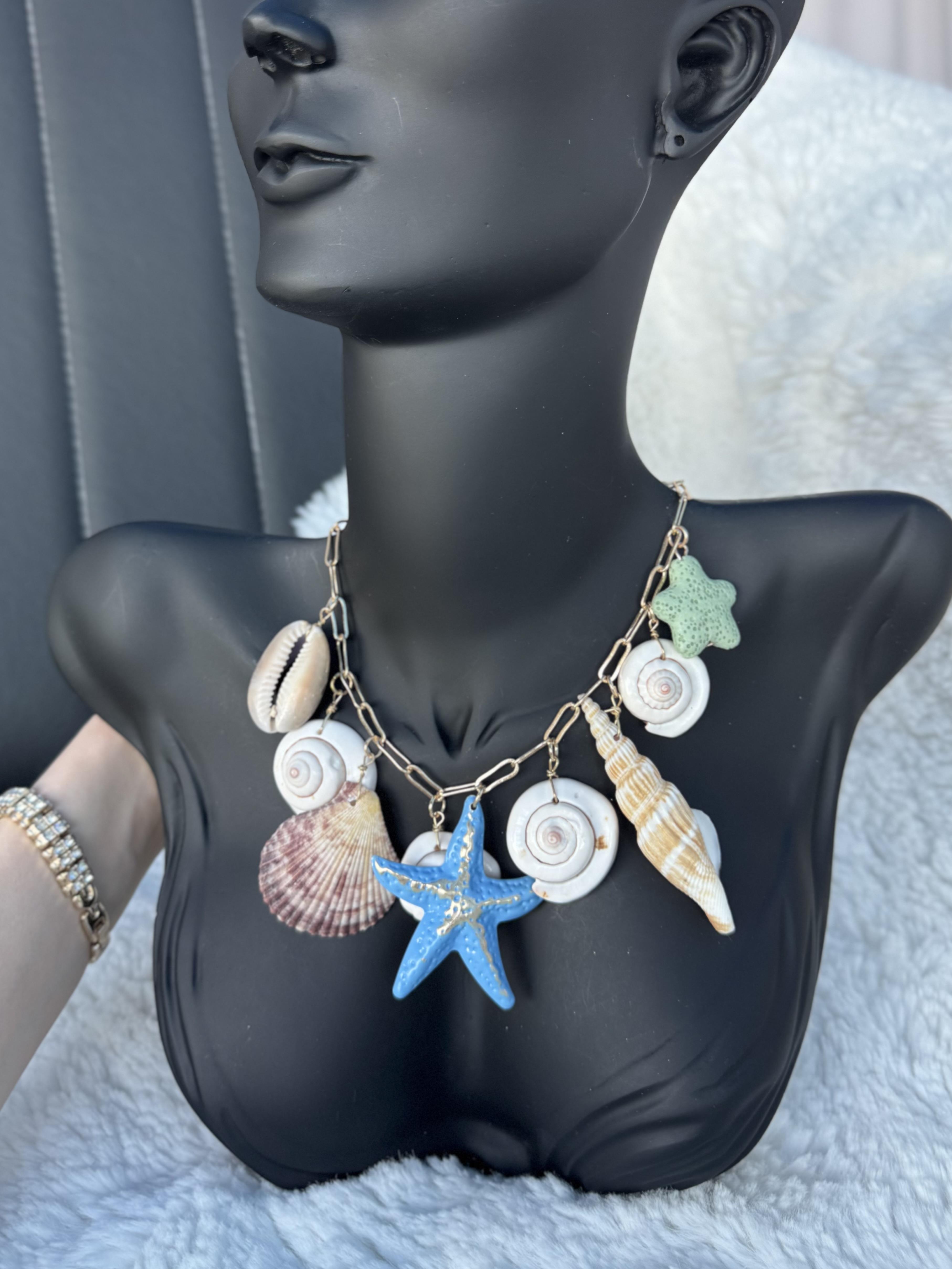 Deniz Kabuklu Oceana Dreams Kolye