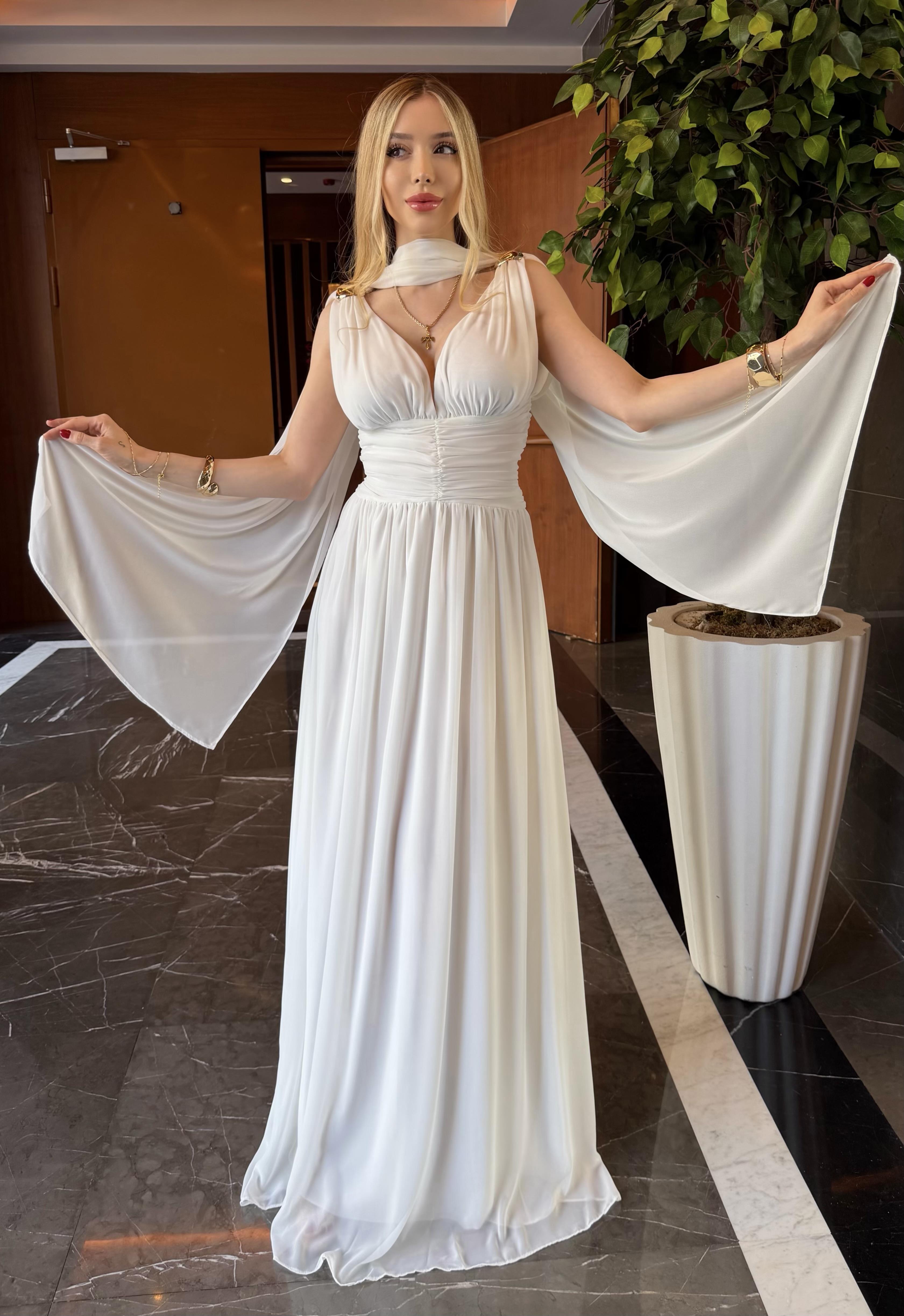 Divine Touch Premium Gold Detaylı Elbise