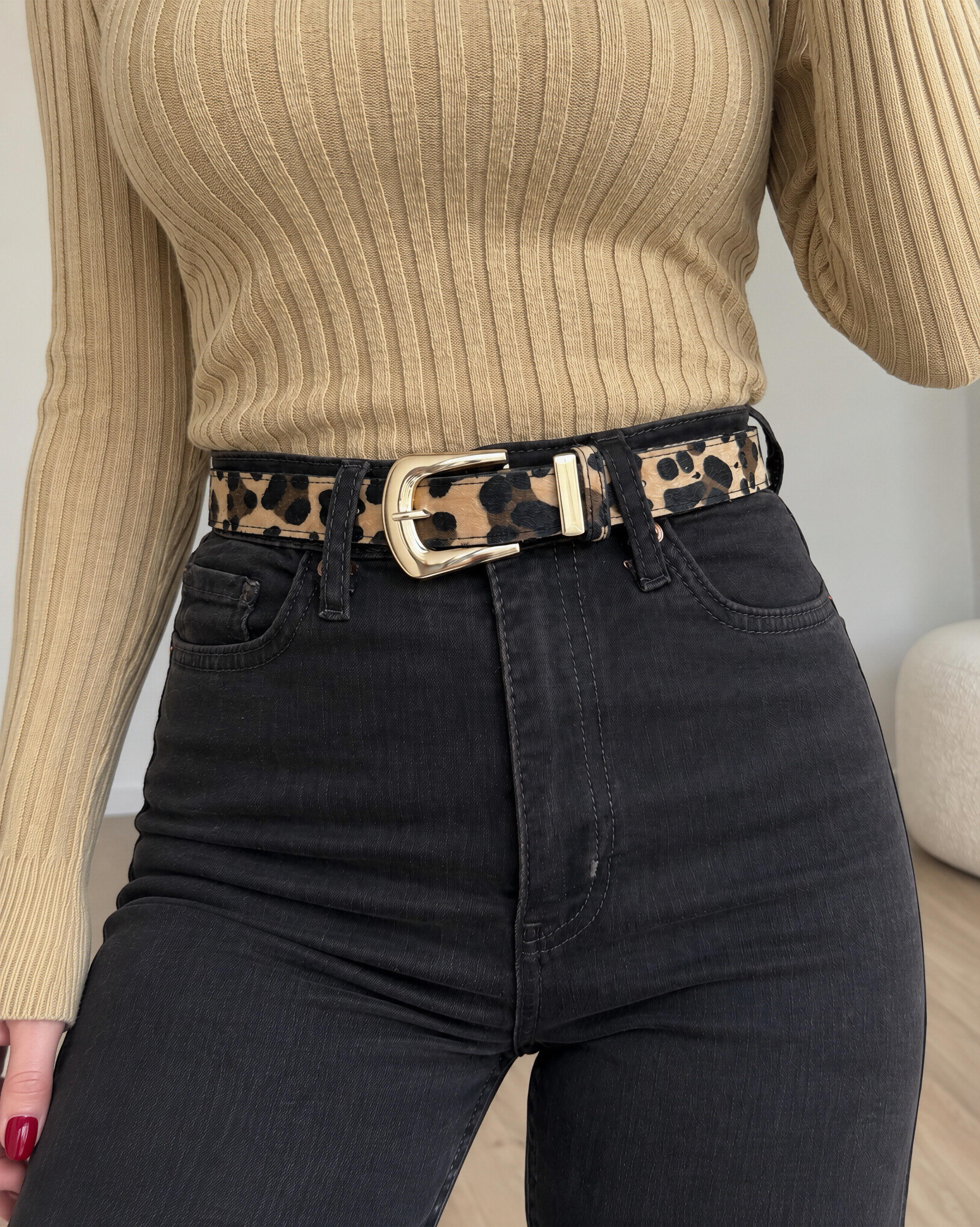 Premium Shape Likralı İspanyol Paça Jean