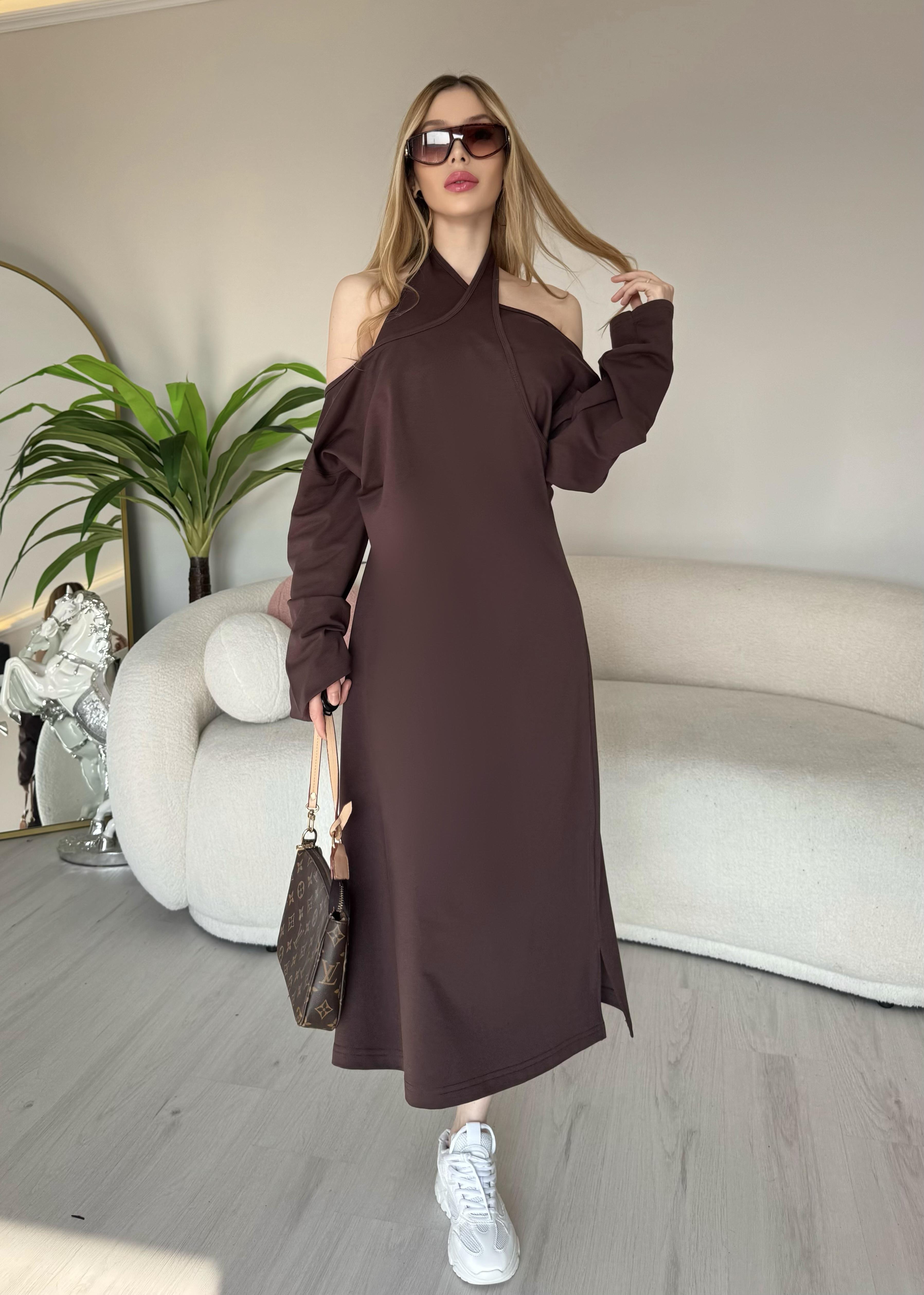 Serena Off-Shoulder Relax Midi Elbise