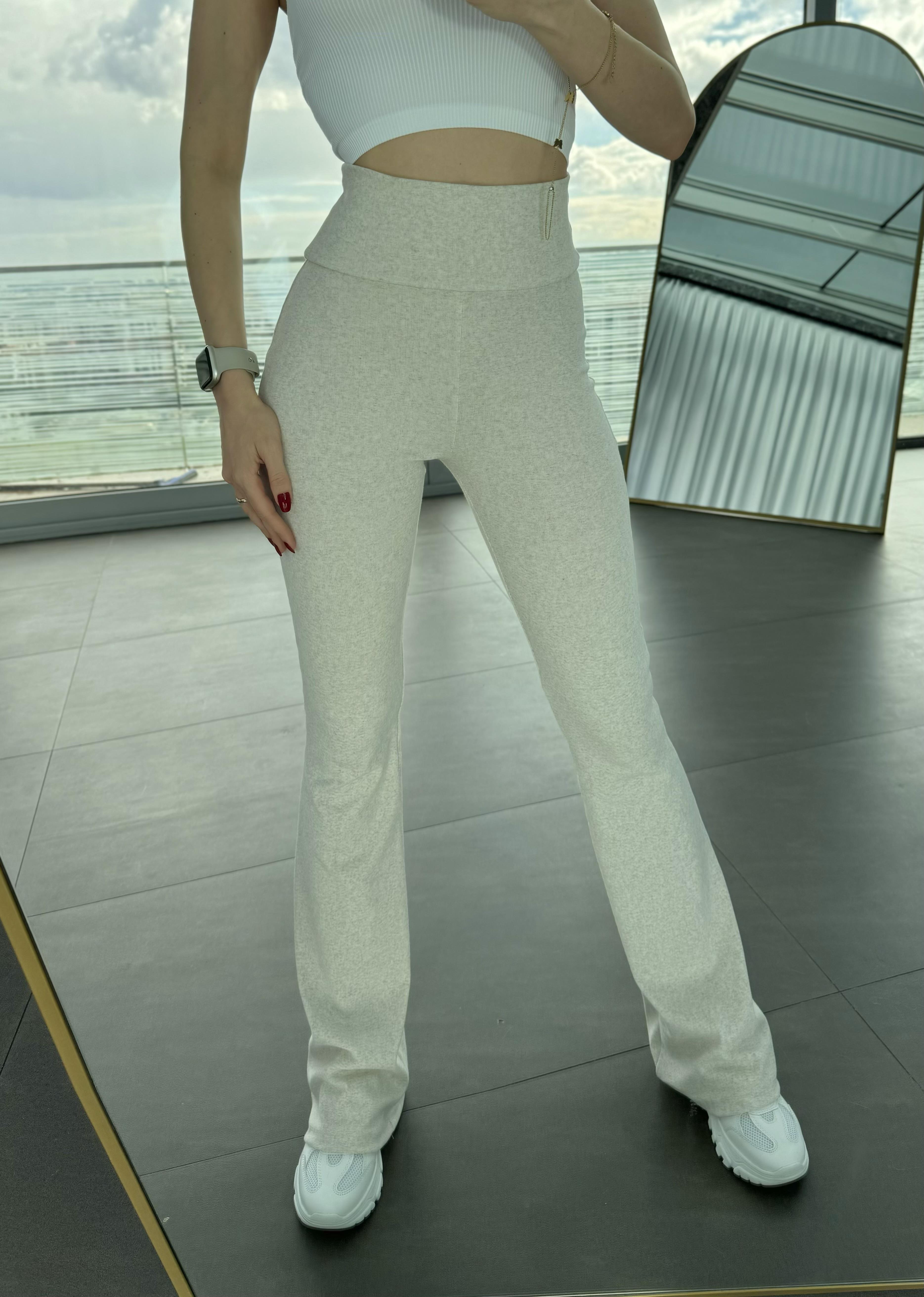 Yüksek Bel İspanyol Paça Tayt