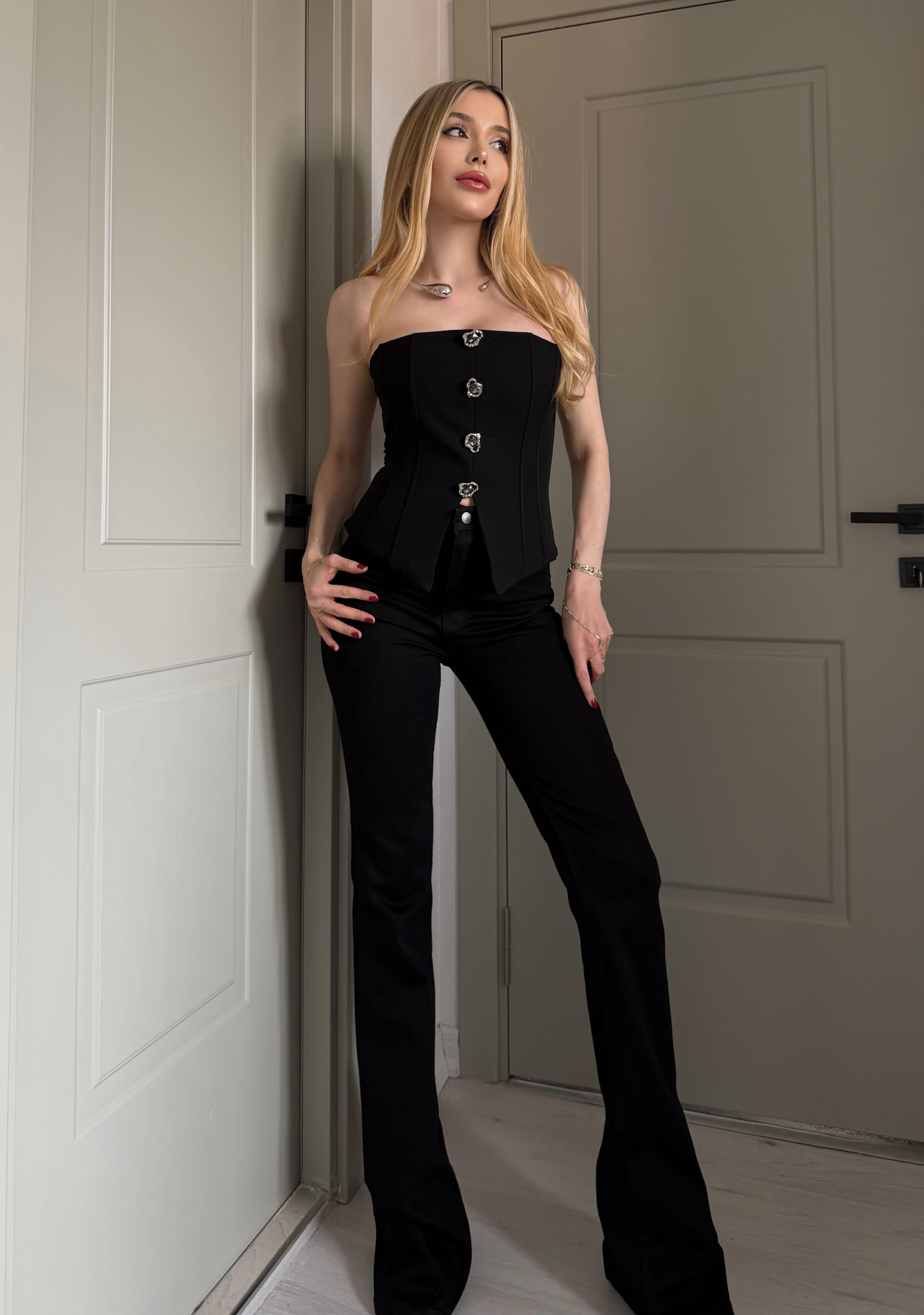 Yüksek Bel  Rivana Premium Jean