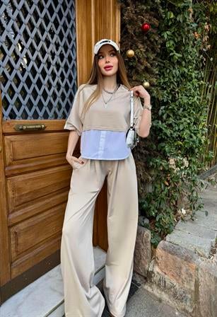 2 İplik Poplin Kumaş The Better Palace Takım