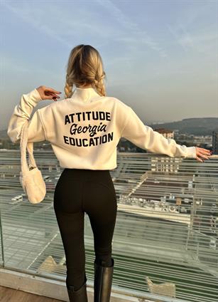 3 İplik İçi Pamuklu Sweatshirt
