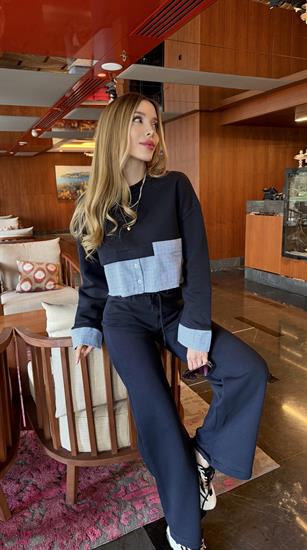 3 İplik Street Layer Poplin Detaylı Takım
