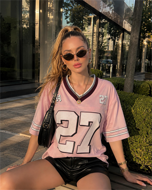 Campus Chic Numbered 27 Tshirt