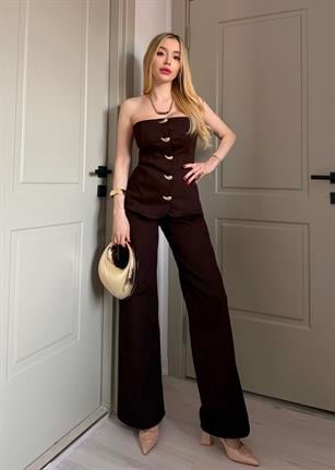 Golden Brown Elegance Takım