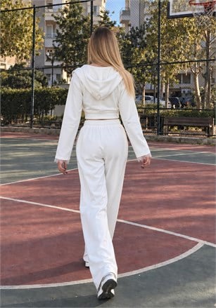 Lace Motion Dantel Detaylı Üçlü Takım