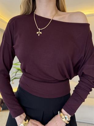 Minimal Drape Shoulder Bluz