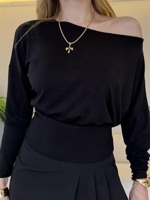 Minimal Drape Shoulder Bluz