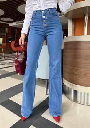 Monroe Yüksek Bel Fit Jean