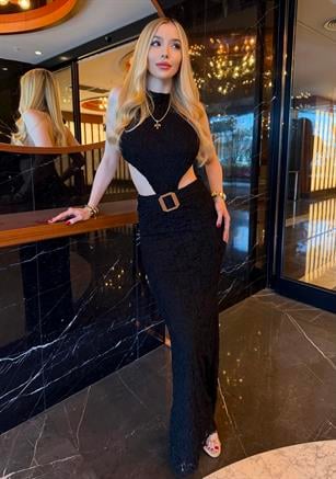 Prestige Lace Aura Tokalı Elbise