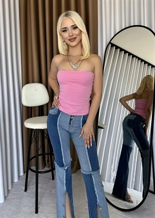 Pure Line Straplez Bluz