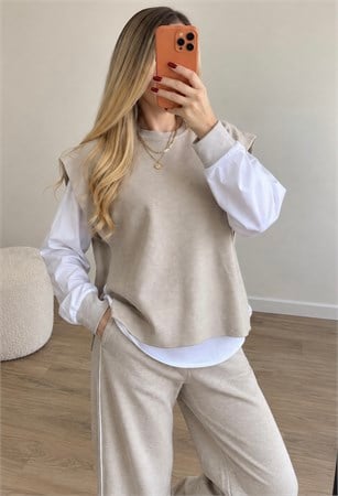Soft Form Triko Poplin Garnili Takım