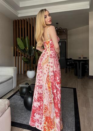 Sunset Paisley Mini & Maxi Elbise