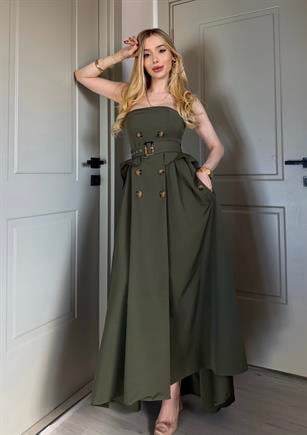 Velmora Trench Form  Premium Elbise