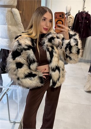 Wild Touch İconic Tasarım Kürk Ceket