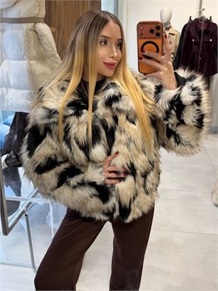Wild Touch İconic Tasarım Kürk Ceket