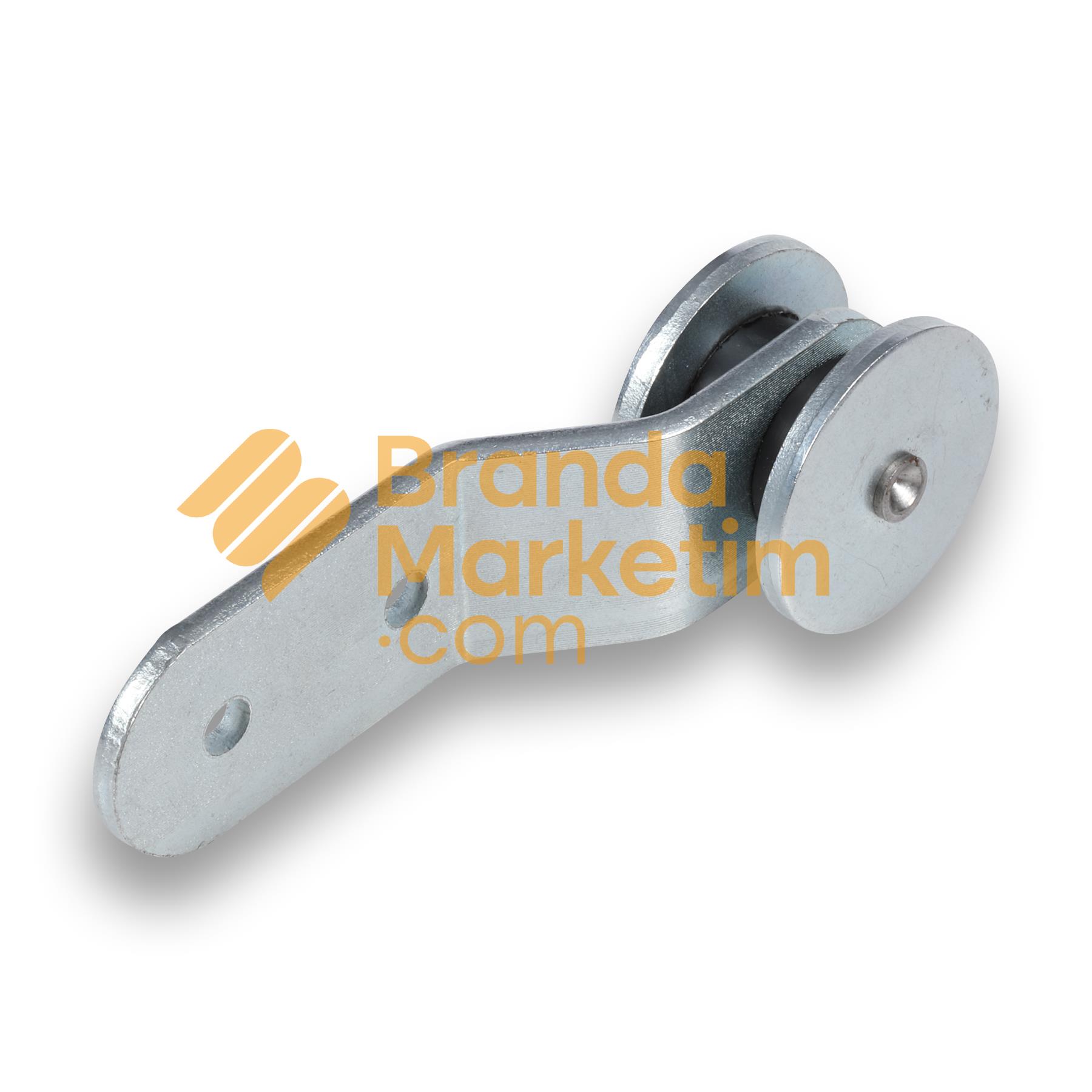 Branda Perde Makarası Çelik-Bükümlü