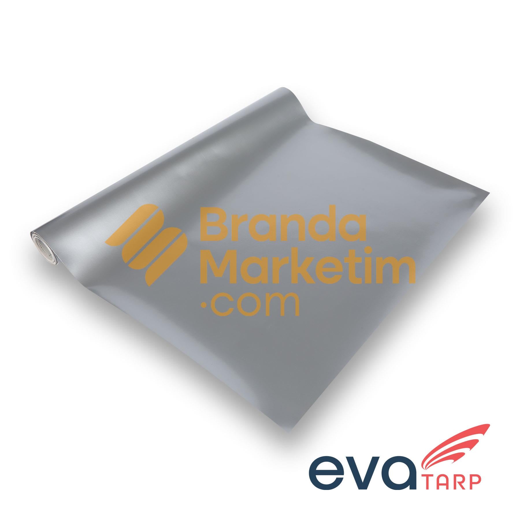 Evatarp Polyester Branda Kumaşı- 680 Gr/Mt2- Gümüş