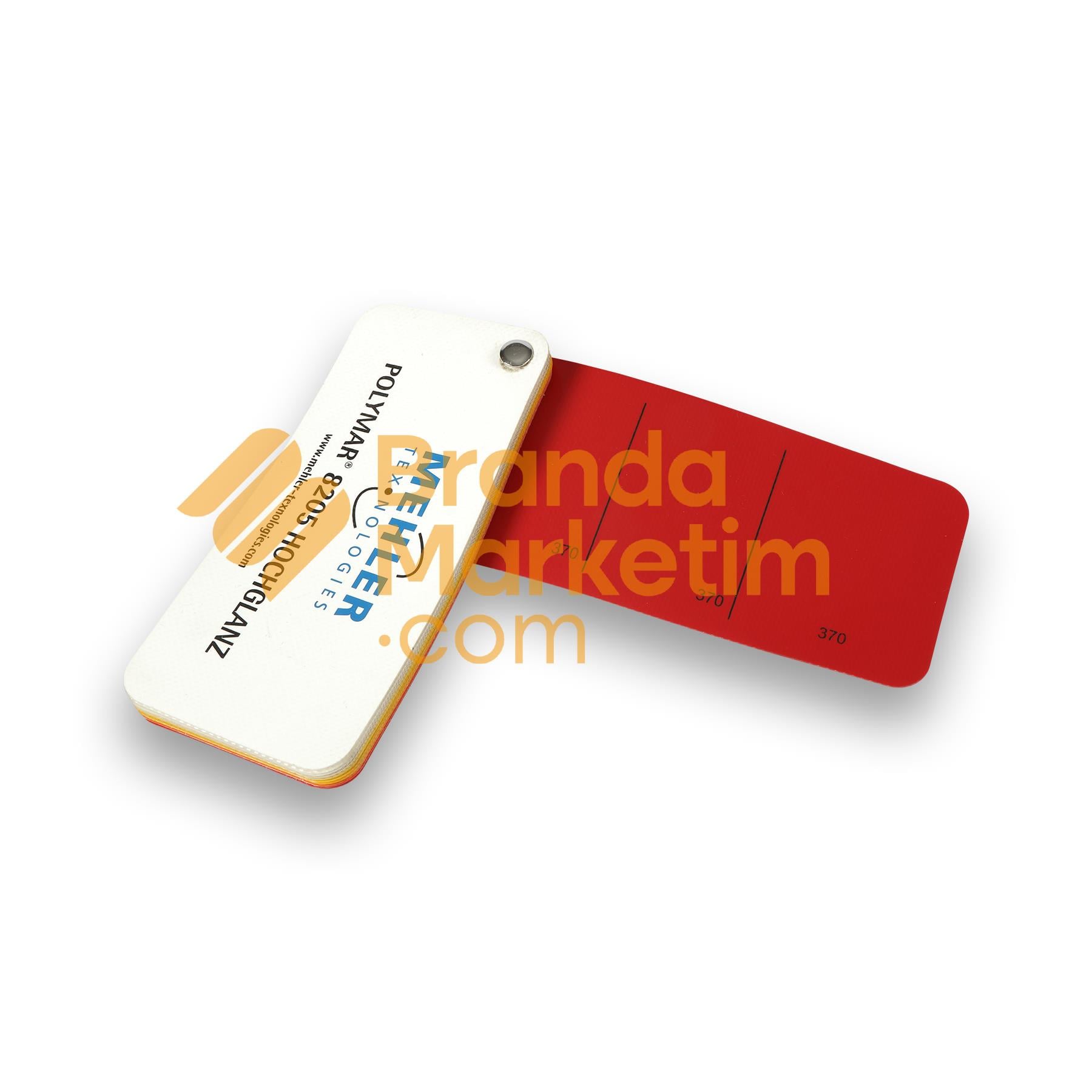 Mehler Polyester Branda Kumaşı-680 Gr/Mt2-370 Kırmızı