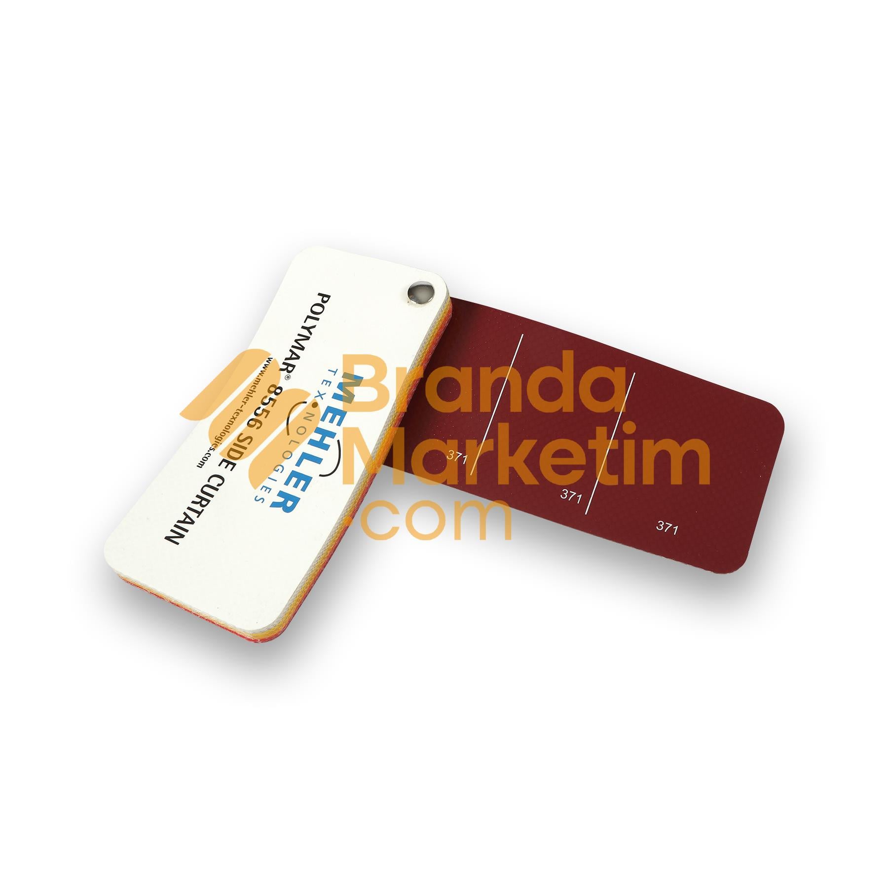 Mehler Polyester Branda Kumaşı- 900 Gr/Mt2-371 Bordo