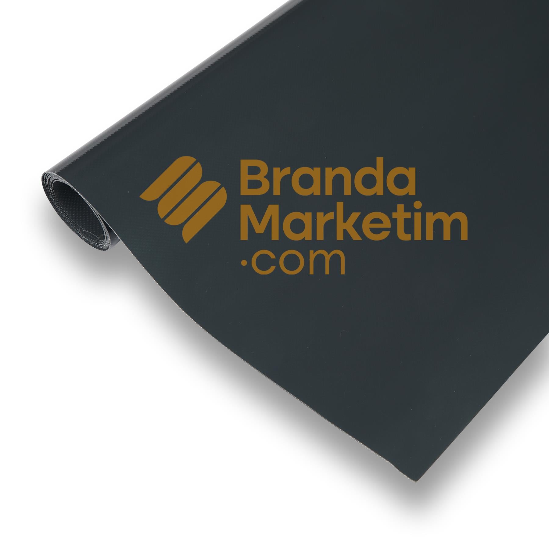 Polyester Branda Kumaşı-440 Gr/Mt2-Antrasit (140 Cm En)