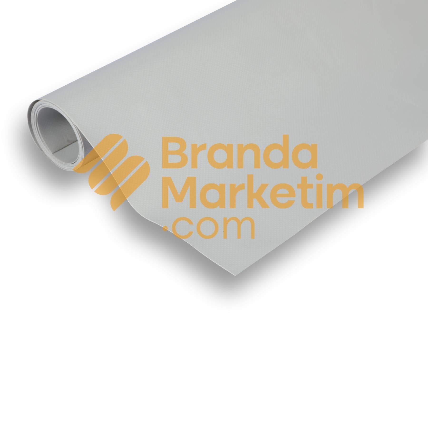 Polyester Branda Kumaşı-650 Gr/Mt2-Gri (150 Cm En)