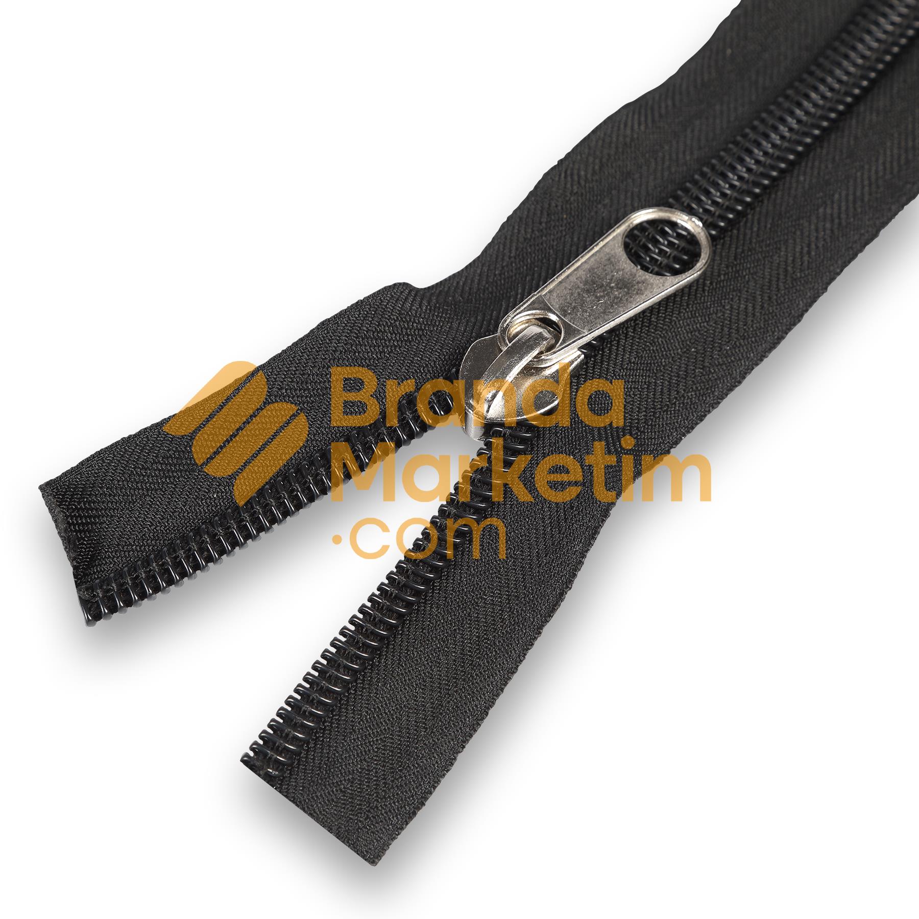 Branda Fermuarı Siyah-100 Metre